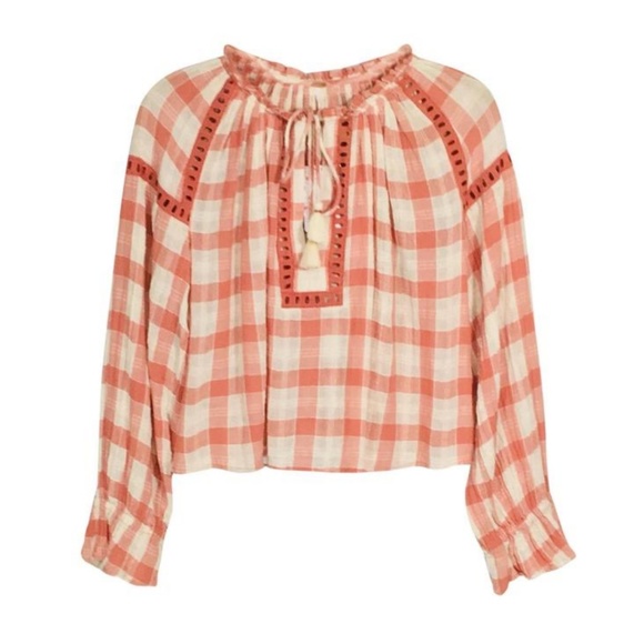 Free People Tops - Free People ~ Honey Grove Plaid Top